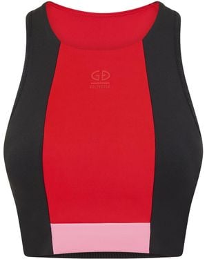 Goldbergh Facade Sports Bra - Red