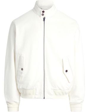 Polo Ralph Lauren Cotton Bomber Jacket - White