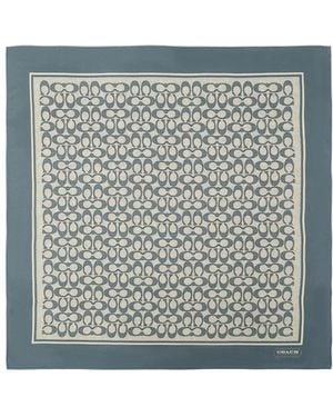 COACH Classicdesign Cloth Bandana - Gray
