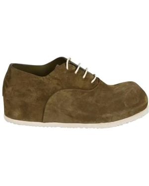 Premiata Rain Lace-Up Oxford Shoes - Brown