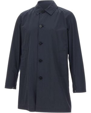 Woolrich Urban Lamar Mid-Length Coat - Blue