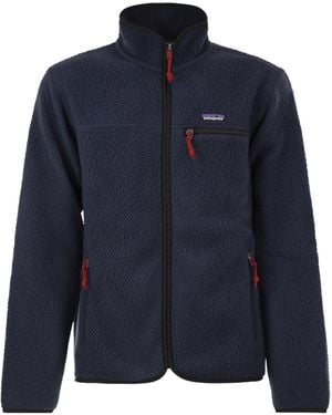 Patagonia Zip-Up Fleece Jacket - Blue
