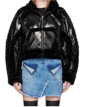 OTTOLINGER Long-Sleeved Casual Jacket - Black