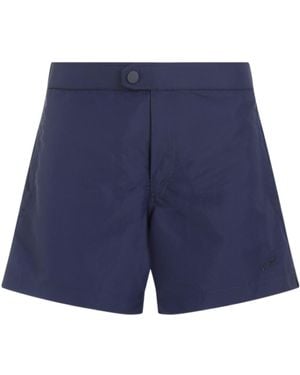 Brioni Zip-Up Swim Shorts - Blue