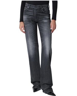 Haikure Logo Jeans - Black