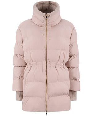 Fabiana Filippi Long-Sleeved Padded Jacket - Pink