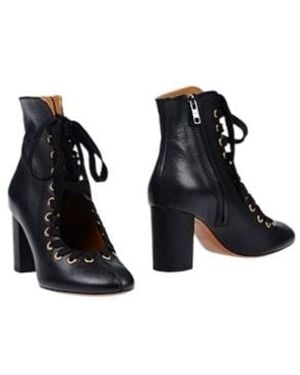 Chloé Simple Solid-Colored Shoes - Black