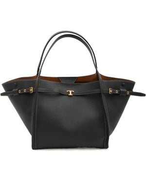 Tod's Medium Shopping Bag - Black