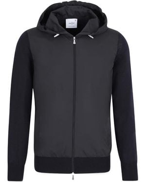 Gran Sasso Long-Sleeved Casual Jacket - Blue