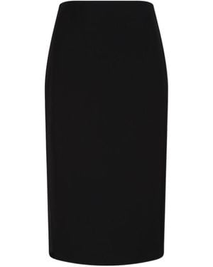 Elisabetta Franchi High-Waist Pencil Skirt - Black