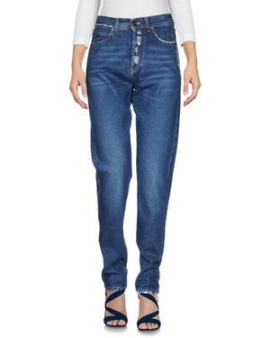 Saint Laurent Mid-Rise Jeans - Blue
