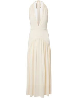 AYA MUSE Ola Halter Neck Dress - White