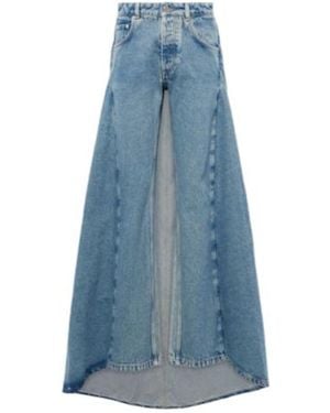 Jean Paul Gaultier Straight-Leg Jeans - Blue
