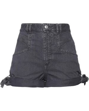 Isabel Marant Coloured Denim Shorts - Grey