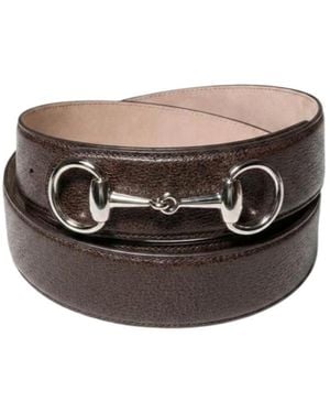 Gucci Horsebit 1955 Belt - White