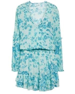 Poupette Ilona Floral Minidress - Blue