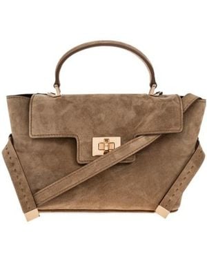 Max Mara Flap Shoulder Bag - Brown