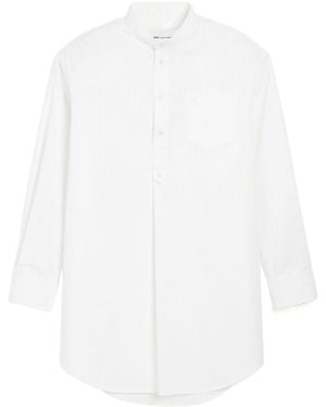 Ami Paris Waisted Dress - White