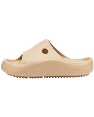 Off-White c/o Virgil Abloh Meteor Rubber Pool Slides - Natural