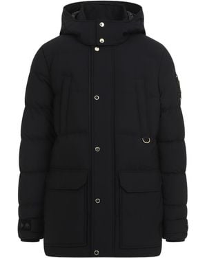 Moose Knuckles Valleyfield Padded Jacket With Side Pockets - Black