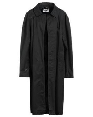 Balenciaga Solid-Color Long Coat - Black