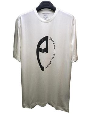Armani Collezioni Round-Necked T-Shirt - Grey
