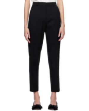 Lanvin Belt Loop Casual Pants - Black