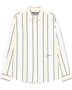 Jacquemus Striped Shirt - Yellow