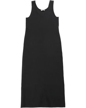 AURALEE Sleeveless Knitted Midi Dress - Black