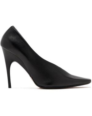 Balenciaga Duchesse Court Shoes - Black