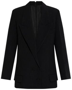 Victoria Beckham Long Sleeve Blazer - Black