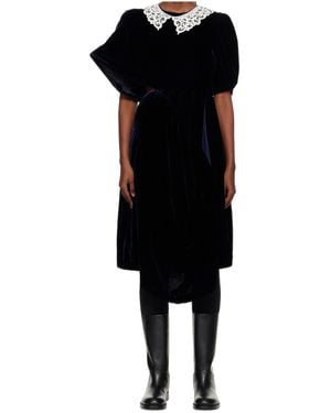 Junya Watanabe Angular Midi Dress - Black