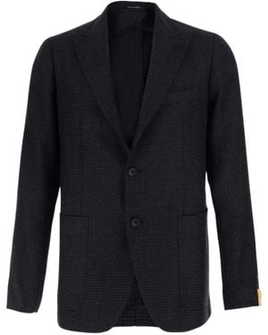 Tagliatore Long-Sleeve Blazer - Blue