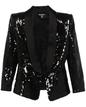 Balmain Jackets - Black