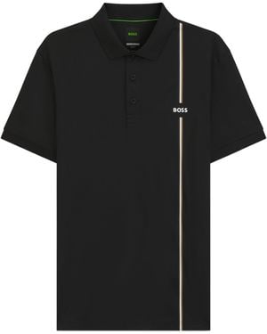 BOSS Short-Sleeved Polo Shirt - Black