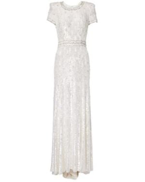 Jenny Packham Bridal Kira Embellished Gown - White