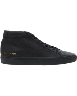 Common Projects Front-Lacing Sneakers - Black