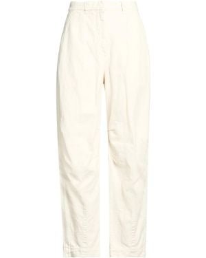 Brunello Cucinelli Plain Color Denim Pants - White