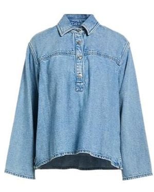 Rag & Bone Light-Colored Denim Shirt - Blue