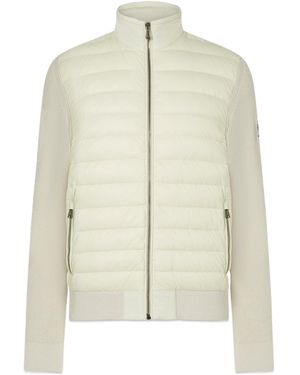 Belstaff Quilted Down Jacket - Natural