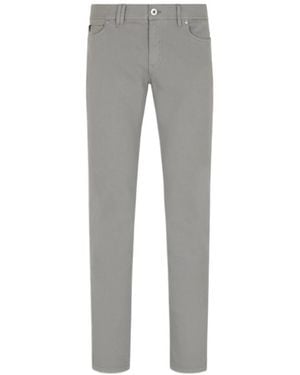Brioni Slim Fit Jeans - Grey