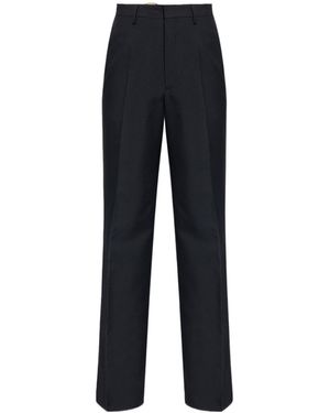Dries Van Noten Belt Loop Casual Trousers - Blue