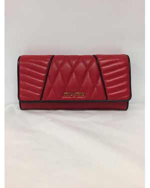 Miu Miu Quilted Leather Wallet - Red