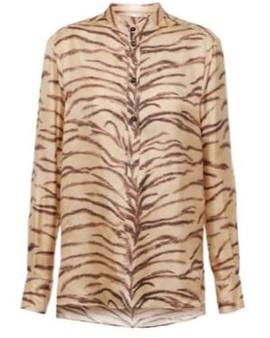 Stella McCartney Printed Silk Shirt - Multicolour