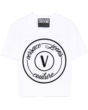 Versace Jeans Couture Couture Emblem T-Shirt - White