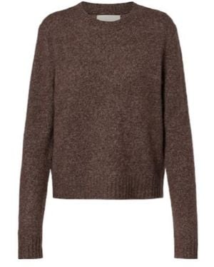 Lisa Yang Mira Cashmere And Silk Jumper - Brown