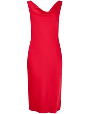 Norma Kamali Sleeveless Dress - Red