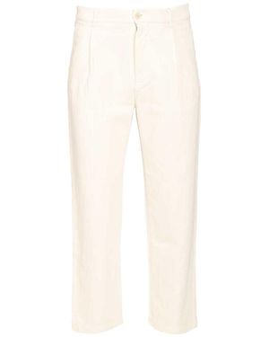 Barena Mazengo Straight-Leg Trousers - White