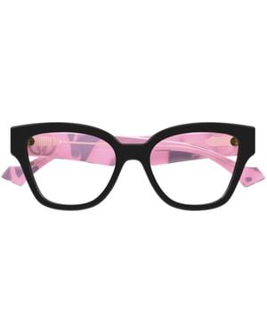 Gucci Eyewear Cat-Eye Glasses And Frames - White