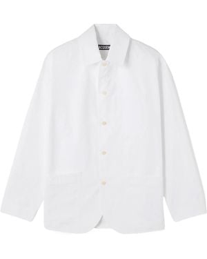 Jacquemus Long-Sleeved Shirt Jacket - White